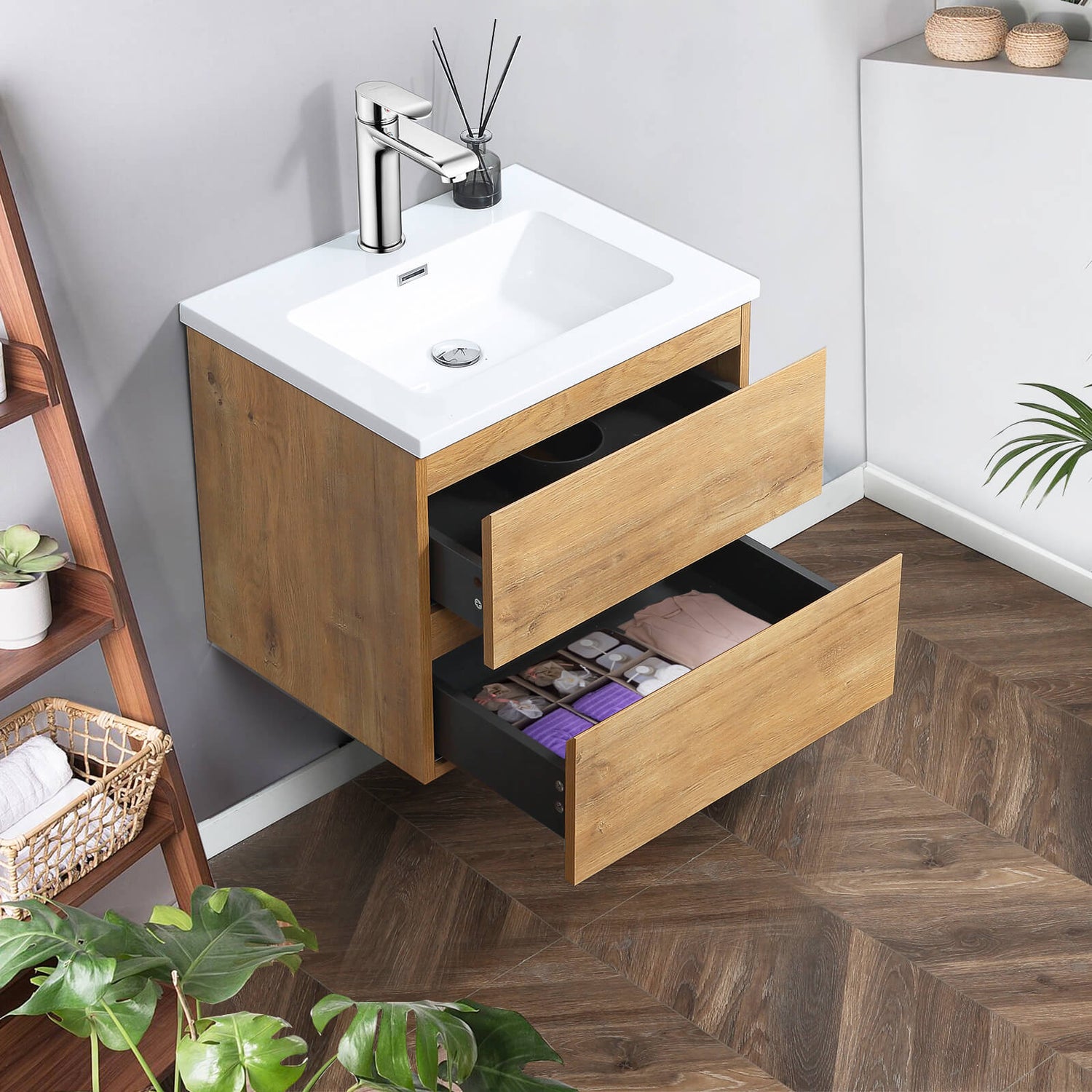 24" Bathroom Vanity with Sink Combo