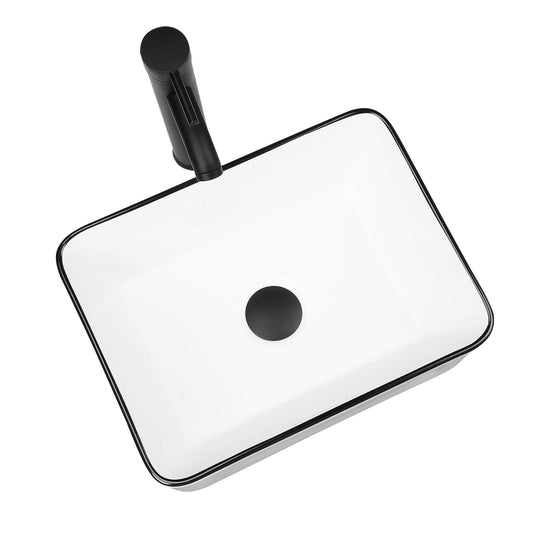 Rectangular Bathroom Sink, 16"x12“