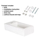 Small Wall Mounted Bathroom Sink, 14.7"x7"#right
