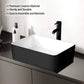 Rectangular Bathroom Sink#style_19" x 15"