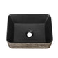 Rectangle Bathroom Sink Above Counter 16'' x 12''