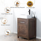 24 Inch Bathroom Vanity Sink Combo#color_brown