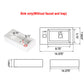 Small Wall Mounted Bathroom Sink, 14.7"x7"#right