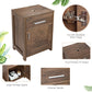 24 Inch Bathroom Vanity Sink Combo#color_brown