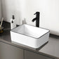 Rectangular Bathroom Sink, 16"x12“